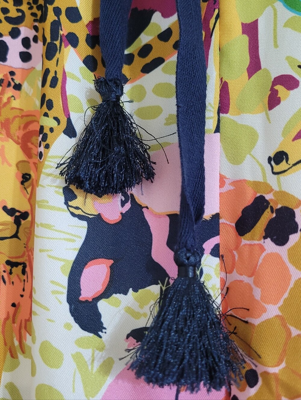 J. Crew Ratti Safari Pants Jungle Critters - Picture 7 of 7